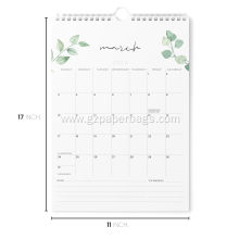 Customized Easy Planning 12-Month Vertical Wall Calendar Printing